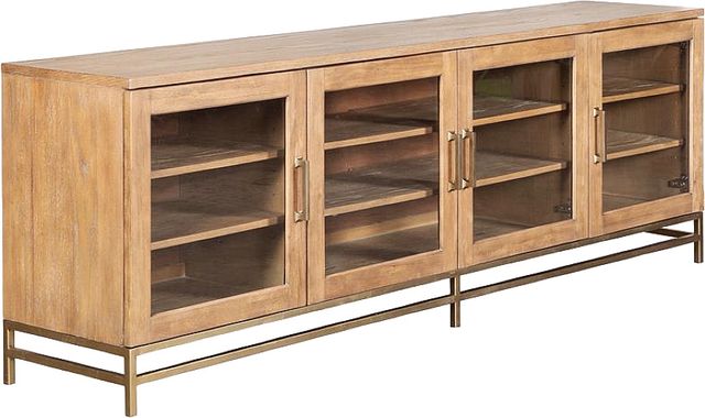 Magnussen Home® Lindon Belgian Wheat Console-0