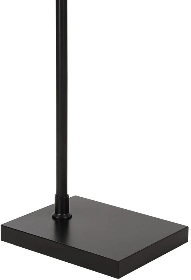 Renwil® Everren Crystal Matte Black/Oatmeal Floor Lamp-2