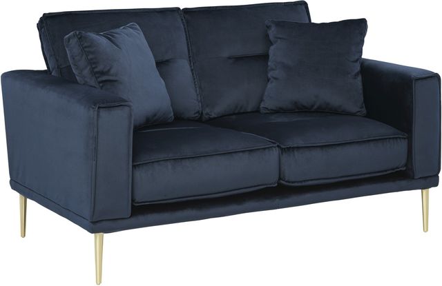 Signature Design by Ashley® Macleary Navy Loveseat-0