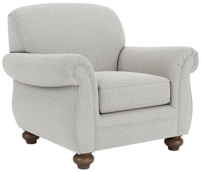Flexsteel® Winston Silver Glacier Chair-0