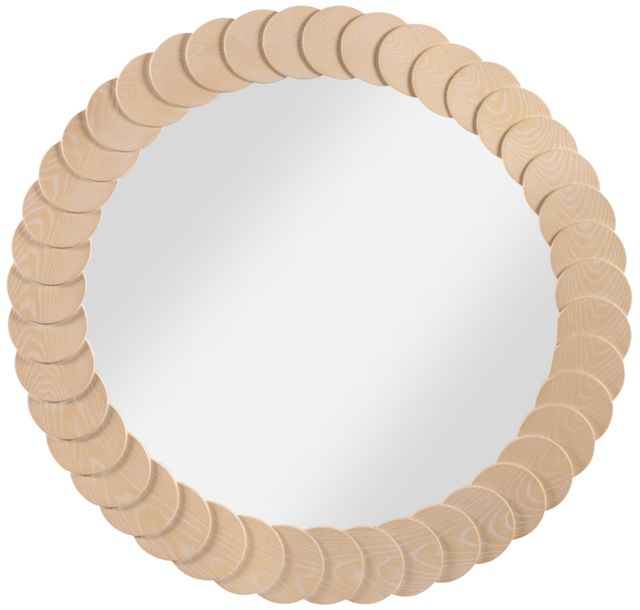 Meridian Furniture Revolve Natural Round Mirror-0