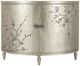 Hooker® Furniture Melange Marguerite Champagne Leaf 2-Door Demilune Chest-2