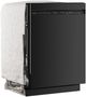 KitchenAid® 24" Black Front Control Built-In Dishwasher with Third Level Utensil Rack and 30+ Total Wash Jets-4