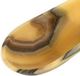 A & B Home Minerva Beige/Black Hand-Carved Zebra Onyx Bowl-1