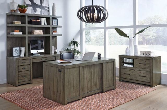 Aspenhome® Modern Loft Greystone Combo File-2