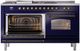 Ilve® Nostalgie II Series 60" Midnight Blue Pro Style Dual Fuel Range-3