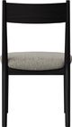 Bernards Elure Beige/Peppercorn Crescent Dining Side Chair-4