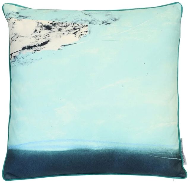 Stylecraft Austin Allen James Blue Designer Throw Pillow-0