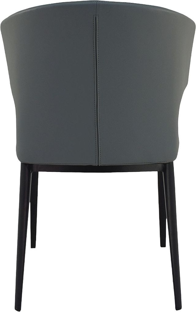Moe's Home Collection Delaney 2-Piece Grey Dining Side Chair Set-2