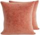 Joybird 2-Piece Plush Terra Rose Throw Pillow Set-2