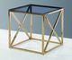 Kwality Imports Bella Gold End Table-0