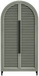 Elements International Libra Sage Bookcase-1