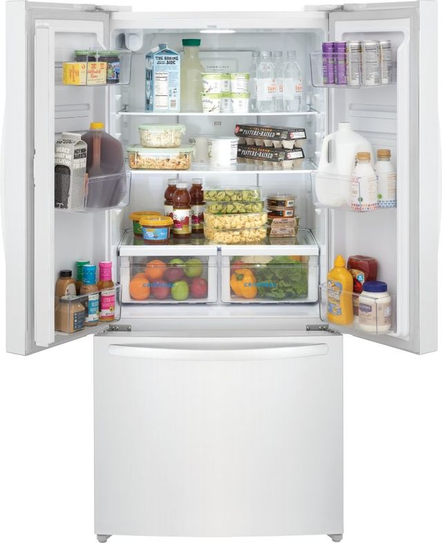 Frigidaire® 32" 17.6 Cu. Ft. White Counter Depth French Door Refrigerator-3
