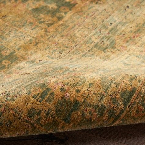 Nourison Home™ Luxurious Olive 5'x7' Area Rug-4