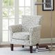 Olliix by Madison Park Grey Brooke Tight Back Club Chair-1