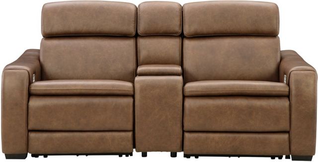 Signature Design by Ashley® Crowell 3-Piece Saddle Power Reclining Modular Sectional-0