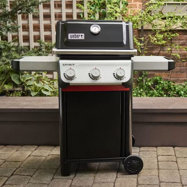 Weber® Grills® Spirit® E-310 Black Liquid Propane Freestanding Grill-4