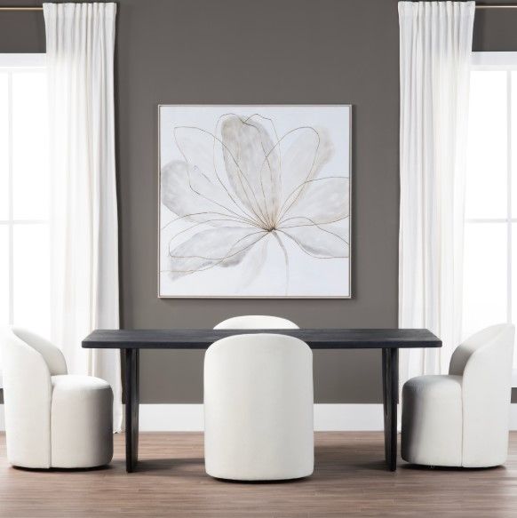 Crestview Collection Lennox Charcoal Dining Table-1