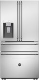 Bertazzoni 21.6 Cu. Ft. Fingerprint Resistant Stainless Steel Counter Depth French Door Refrigerator-1