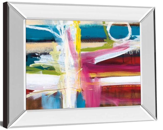 Classy Art Colour Blind by St. Germain Mirror Framed Wall Art-0