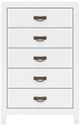 Signature Design by Ashley® Binterglen White 5-Drawer Chest-1