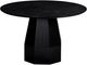 TOV Furniture Brocha Black Round Dining Table-2