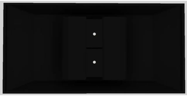 Vent-A-Hood® 60" Black Euro-Style Island Range Hood-1