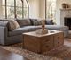 Sunny Designs™ Safari Nature Walk Coffee Table with Casters-1