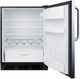 Summit® Peak24 Series 24" 5.8 Cu. Ft. Stainless Steel ADA Compliant Compact Refrigerator-1