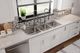 Elkay Lustertone® Classic Lustrous Satin 54" x 22" x 10-1/8" 6-Hole Triple Bowl Drop-In Sink-2