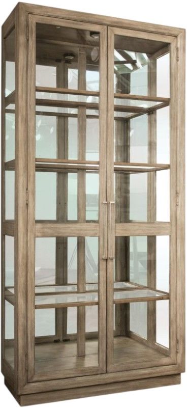 Riverside Furniture Sophie Natural Display Cabinet-0