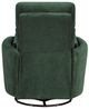 Homelegance® Desso Green Swivel Glider Manual Reclining Chair-5