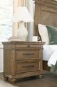 Signature Design by Ashley® Waynely Medium Brown Nightstand-1
