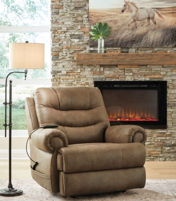 Signature Design by Ashley® Revived and Restored Earth Power Lift Recliner-1