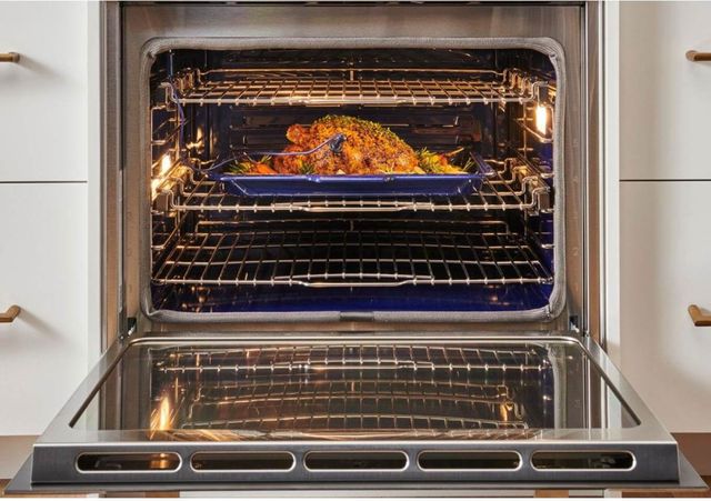 Wolf® M Series 30" Stainless Steel Single Electric Wall Oven-2