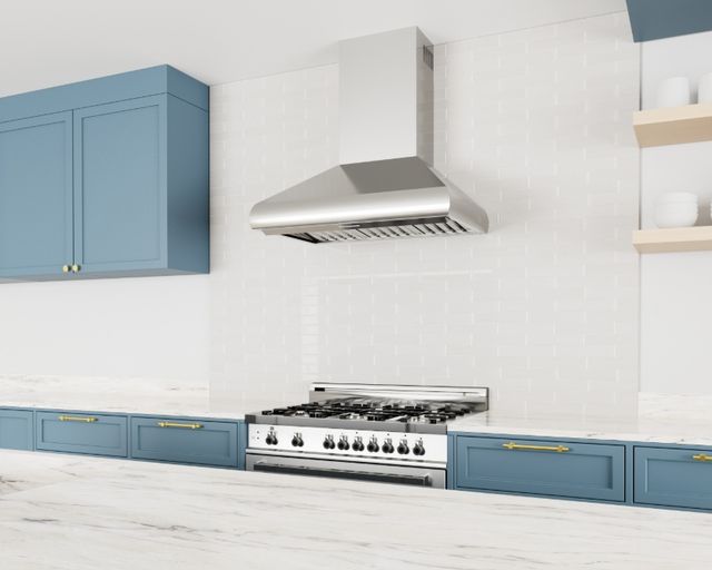 XO Fabriano 48" Stainless Steel Wall Mounted Range Hood-2