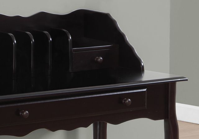 Monarch Specialties Inc. Dark Cherry Traditional Computer Desk-2