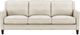 Aurora Furniture Ashby Vanilla Stationary Sofa-0