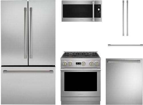 Monogram 5 Piece Stainless Steel Kitchen Package