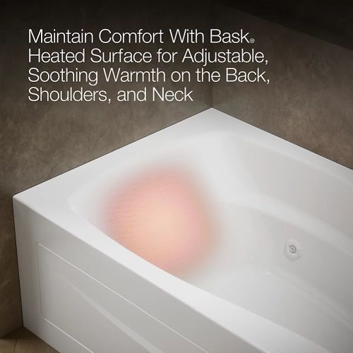 KOHLER® Mariposa® White 66" x 36" Alcove Whirlpool - Right Drain-4