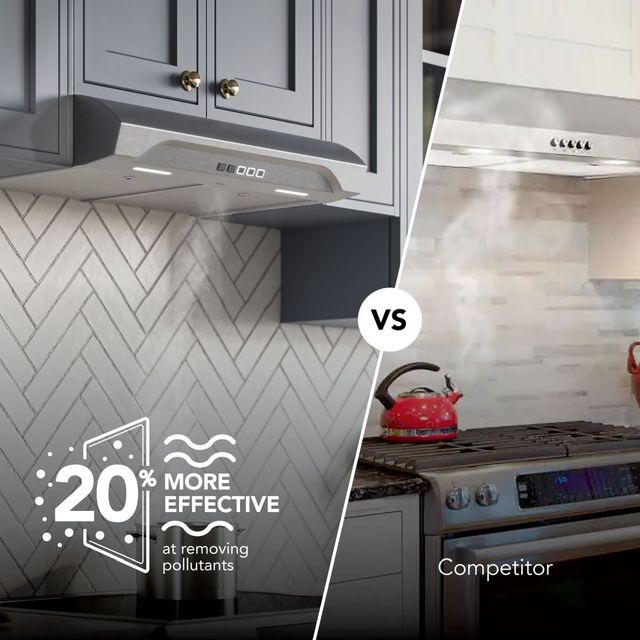 Broan® Alta 2 Series 30" Stainless Steel Under Cabinet Range Hood-3