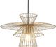 Zuo® Modern Azzi Gold Ceiling Lamp-1