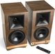Klipsch® The Sixes (Pr.) | Walnut Powered Bookshelf Speakers-5
