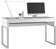 BDI Cascadia® 6201 Desk-Smooth Satin White-2