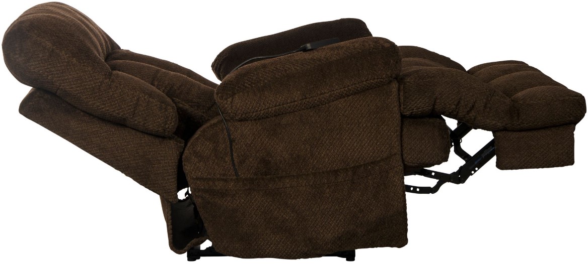 Catnapper Sterling Power Lay Flat Recliner with Power Adjustable Headrest and Lumbar with Heat Massage Store For Homes Furniture Flooring Newton IA