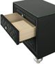 Crown Mark Cameo Black Nightstand-2