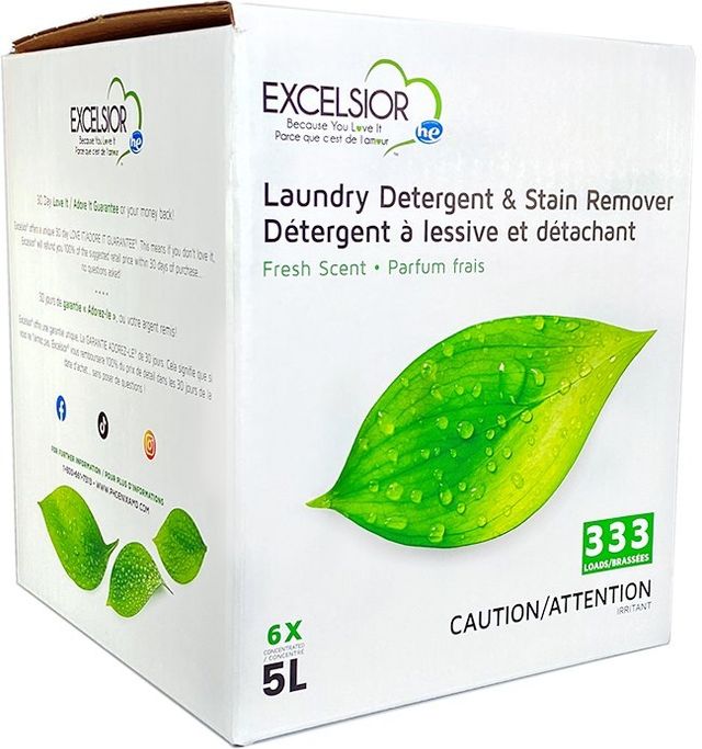 Excelsior® HE 5L Fresh Scent Laundry Detergent and Stain Remover Set-1