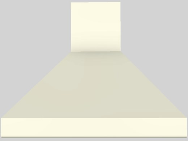 Vent-A-Hood® 36" Biscuit Wall Mounted Range Hood-0