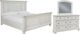 Signature Design by Ashley® Robbinsdale 3-Piece Antique White Queen Panel Bed Set-0