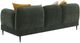 Coaster® Jade Green Upholstered Sofa-3